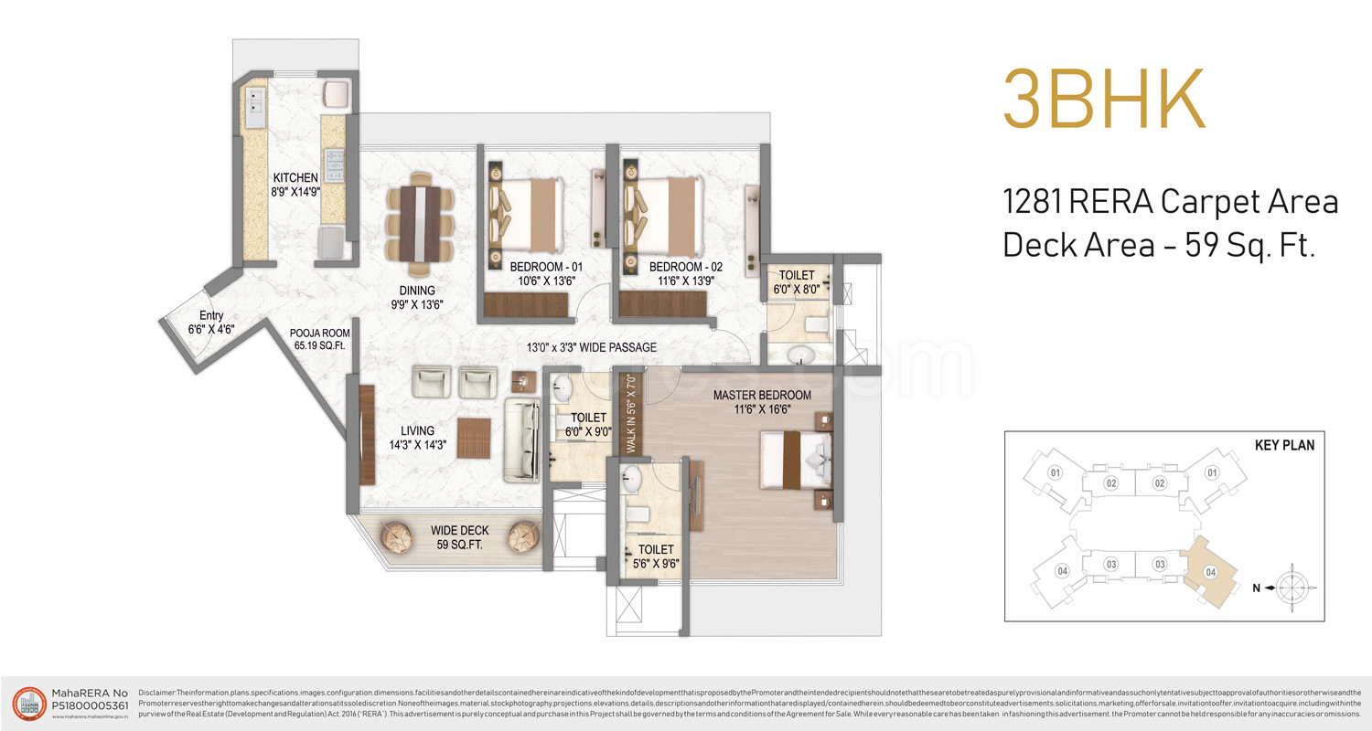 Floor Plan2 - Transcon Triumph, Andheri West